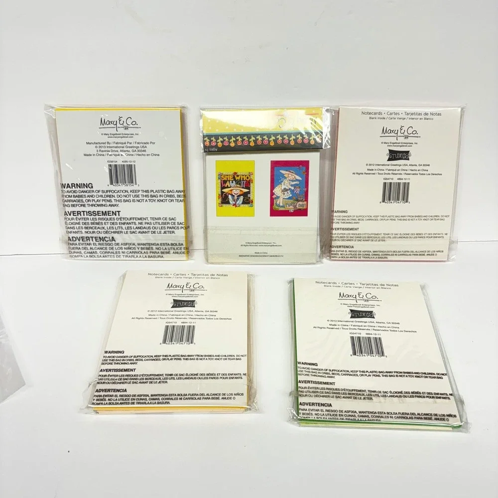 Mary Engelbreit Mary & Co Note Cards Envelopes Lot 43 Cards